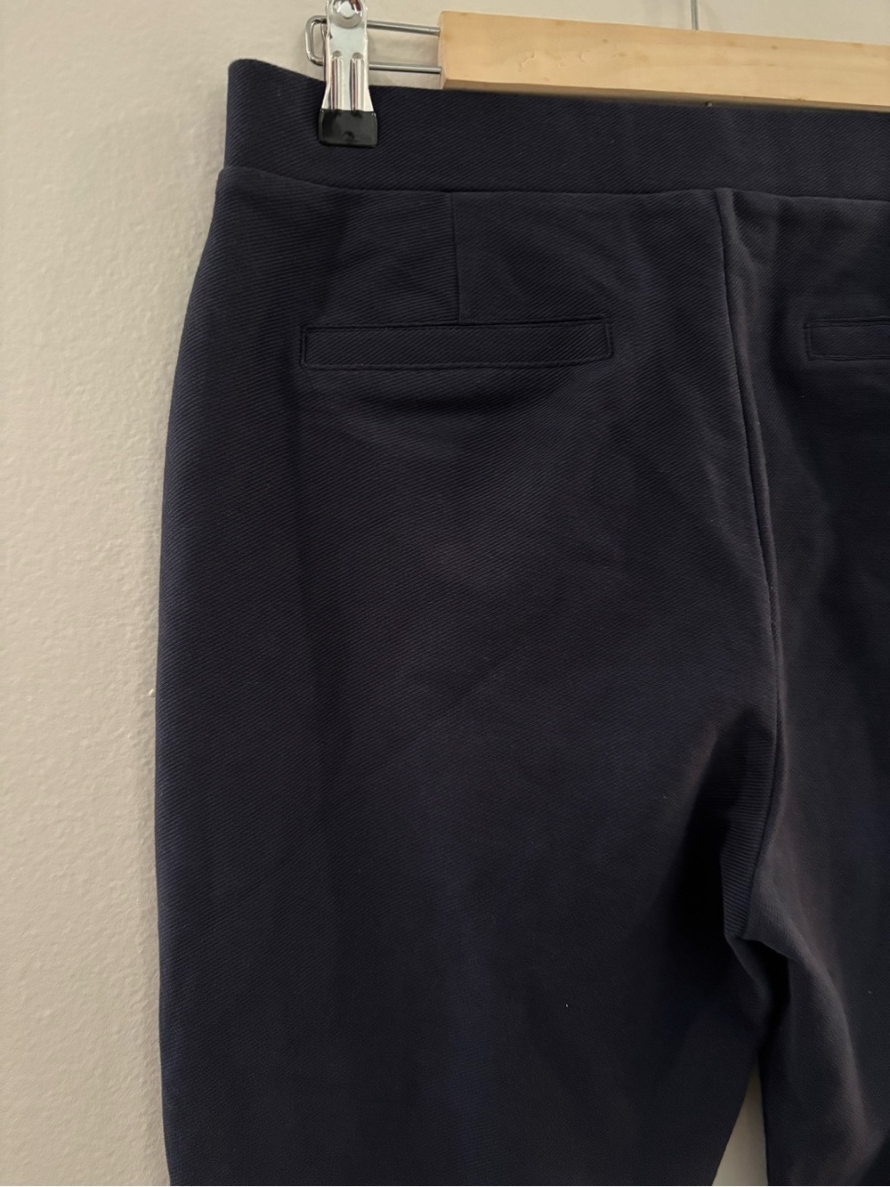 Michael Kors Navy Pants with Branded Waist Tag - Picture 7 of 11